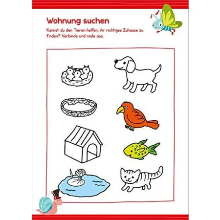 Tessloff Malen und Rätseln für Kindergartenkinder (Grün)