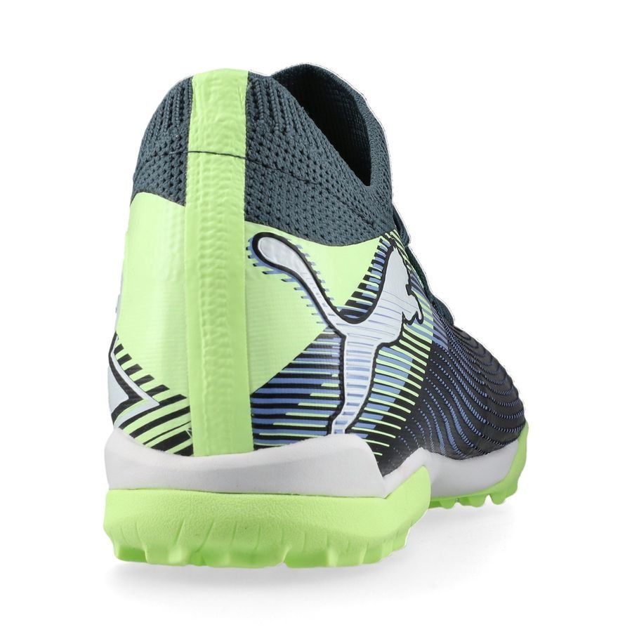 PUMA Future 7 Match   Mid TT Lights Out - Gray Skies/Blanc/Fizzy Apple Enfant