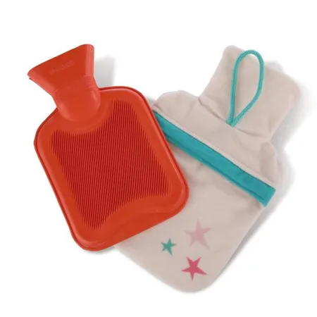 NICI La-La-Lama Lounge Wärmflasche Lama Dalia mit Fleece-Hülle