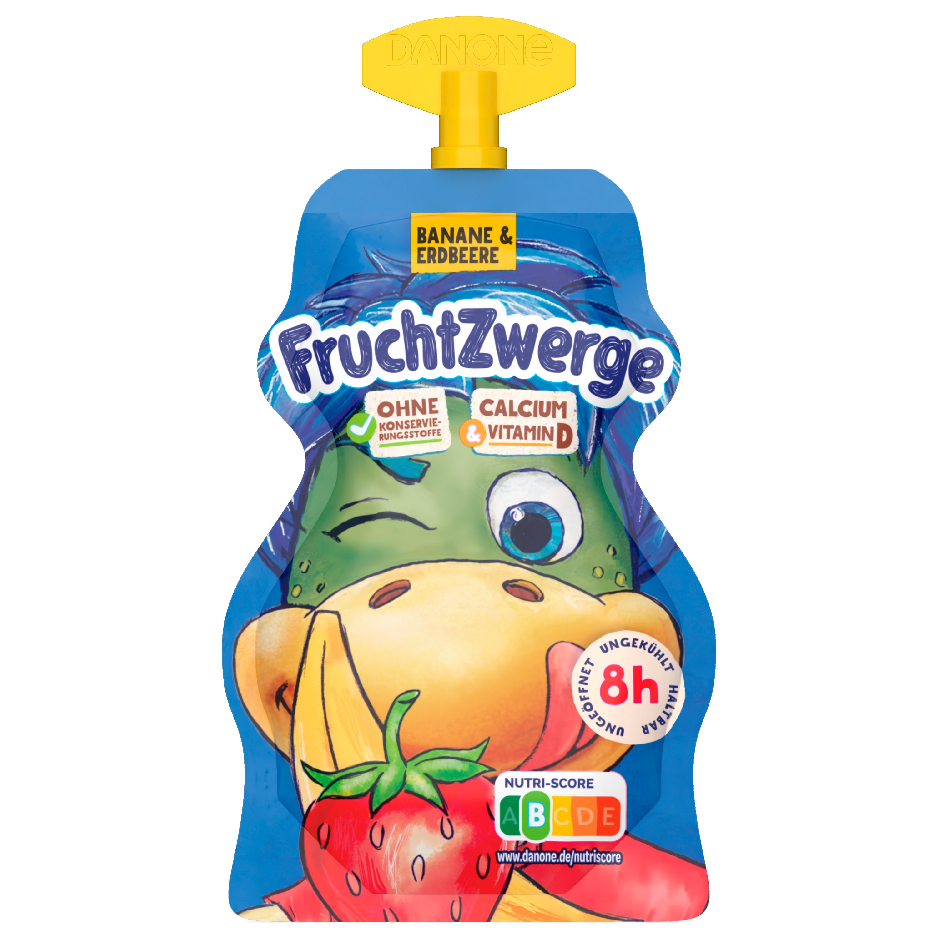 Danone Fruchtzwerge Go! Erdbeer-Banane