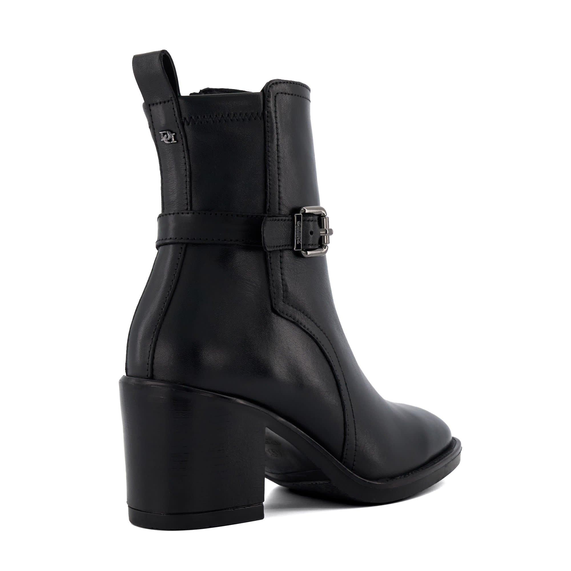 Dune London Pugley Heeled Ankle Boots