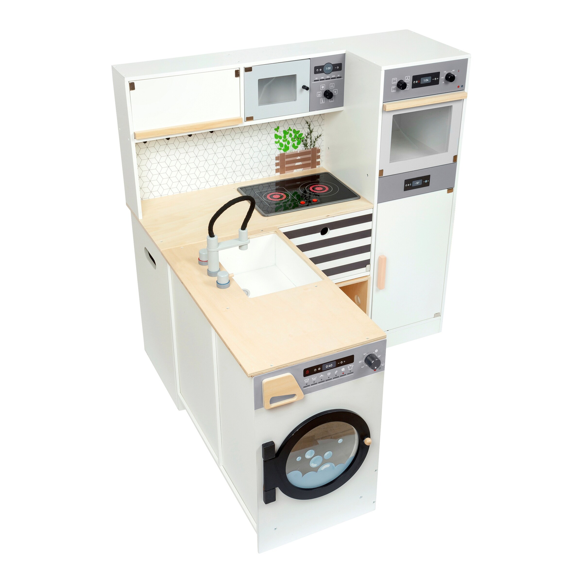 small foot Kinderküche mit Waschmaschine modular XL