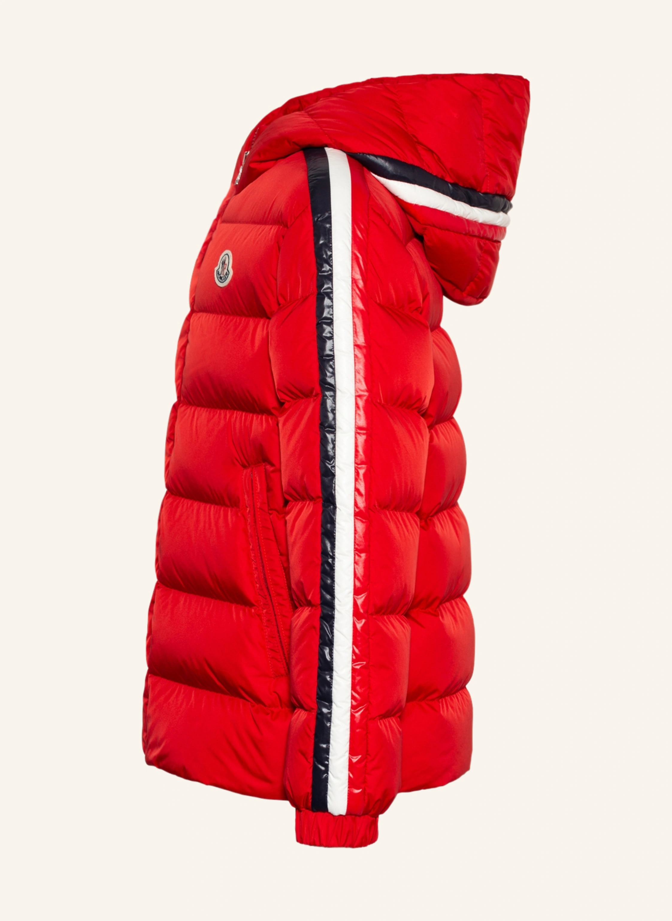 MONCLER enfant Daunenjacke CHRALE mit Galonstreifen