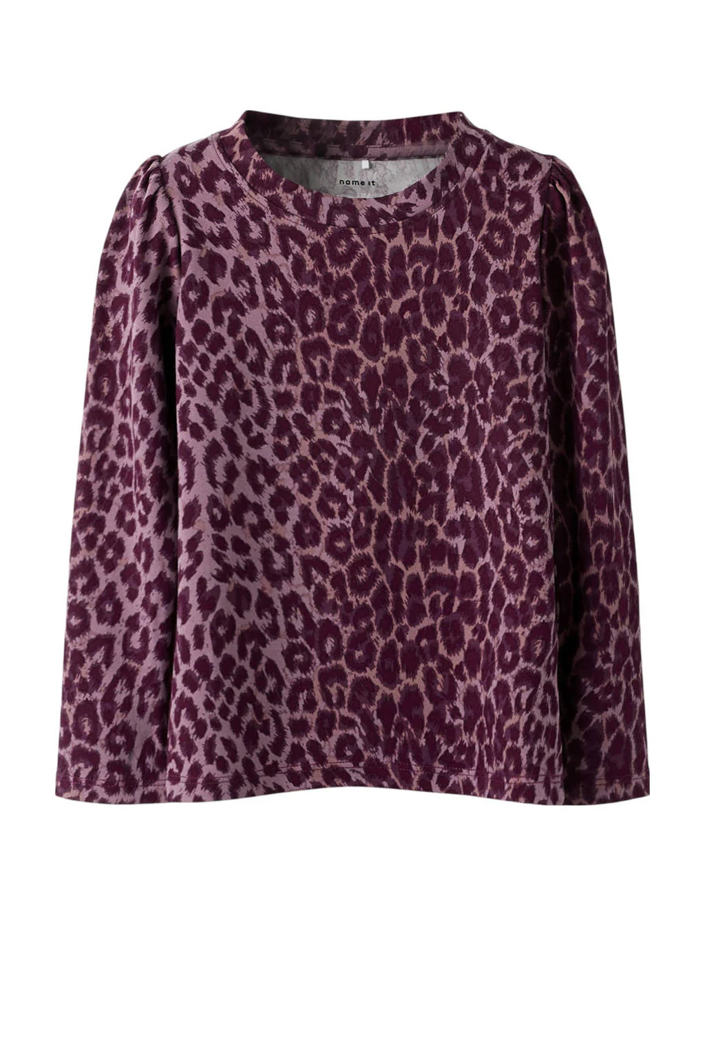 NAME IT MINI longsleeve donkerrood