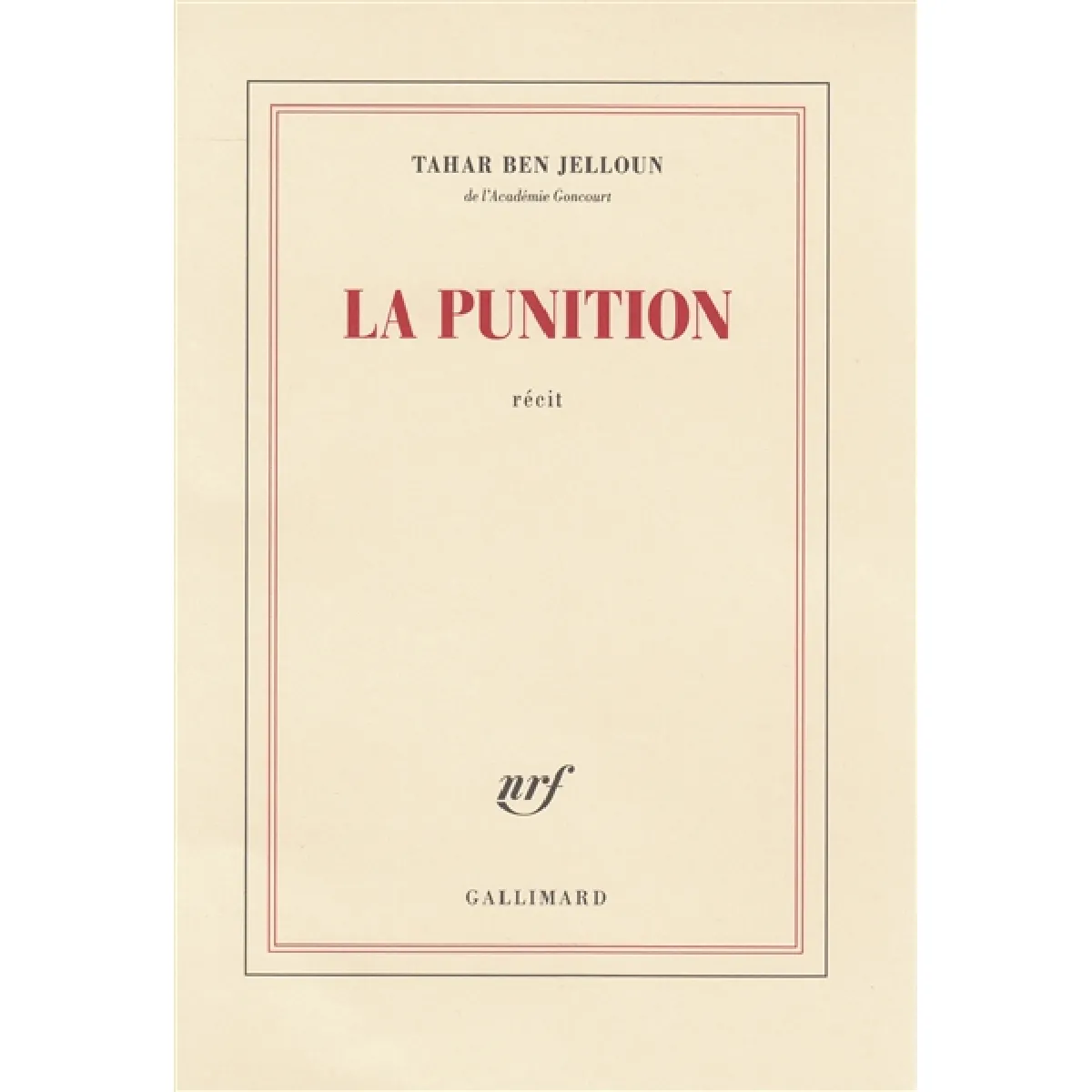 La punition : récit · Occasion