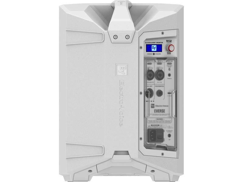 Electro-Voice Lautsprecher Everse 8 – Weiss Akkubetriebener PA-Lautsprecher mit Bluetooth-Konnektivität
