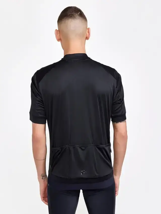 Craft Core Essence Fietsshirt Korte Mouwen Zwart Heren