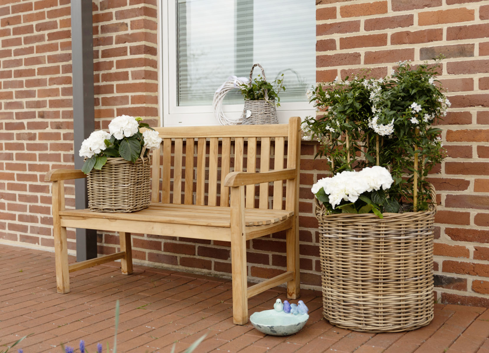 Gartenbank Java Natur unbehandelt