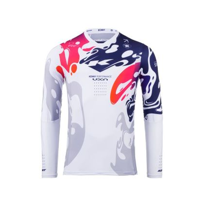 Maillot cross Kenny PERFORMANCE 2025 - Bleu / Rose