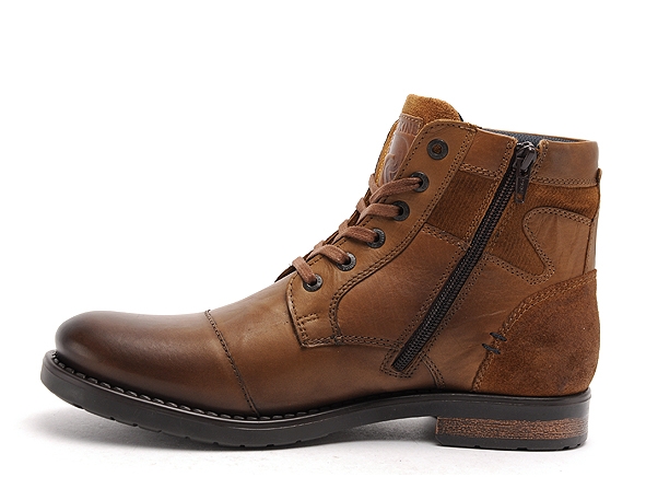 Redskins boots bottine homme nitro marron