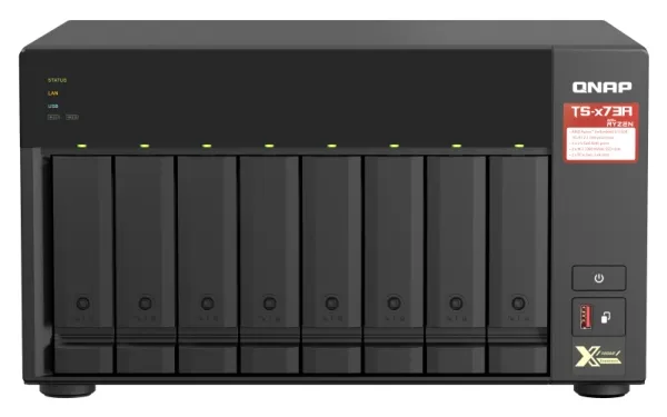 QNAP TS-873A - NAS-server - 8 bays  - SATA 6Gb/s - RAM 8 GB - Gigabit Ethernet / 2.5 Gigabit Ethernet