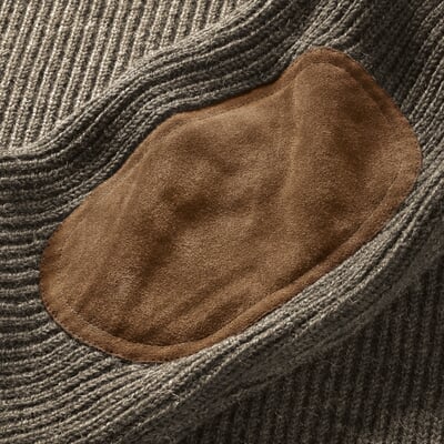 Black Sheep Strickpullover, Natur-Dunkel-Melange