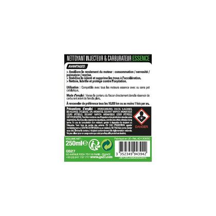 Produit d'entretien GS27 Nettoyant Injecteur & Carburateur Essence Universel