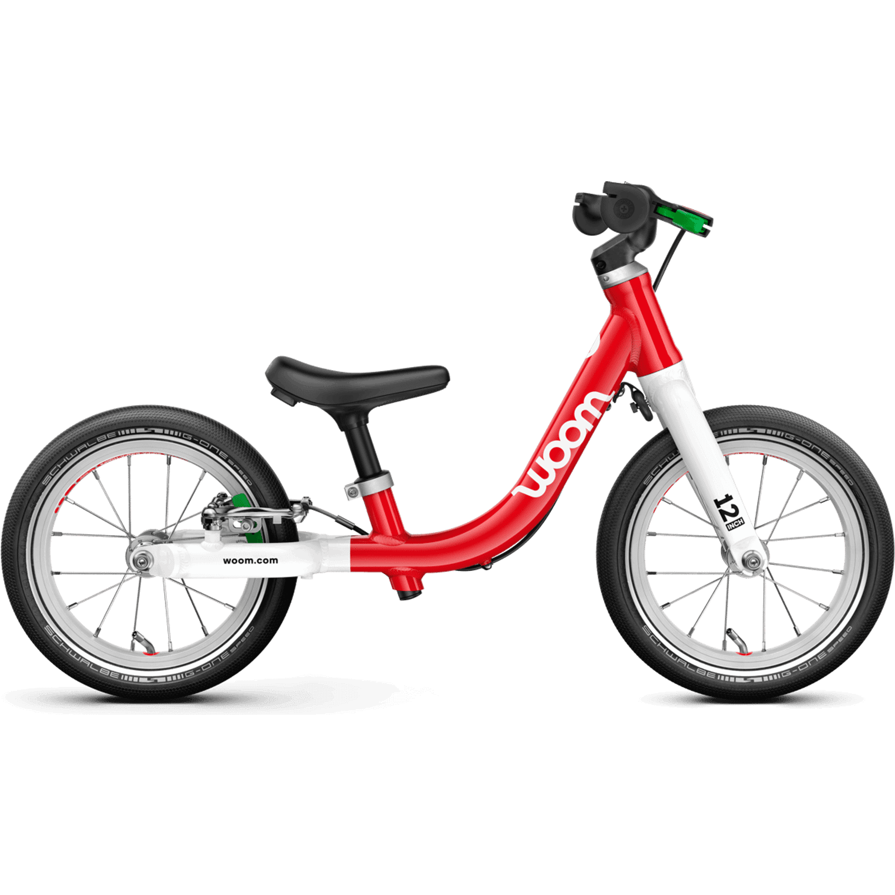 Woom GO 1 12 Inch Loopfiets 2026