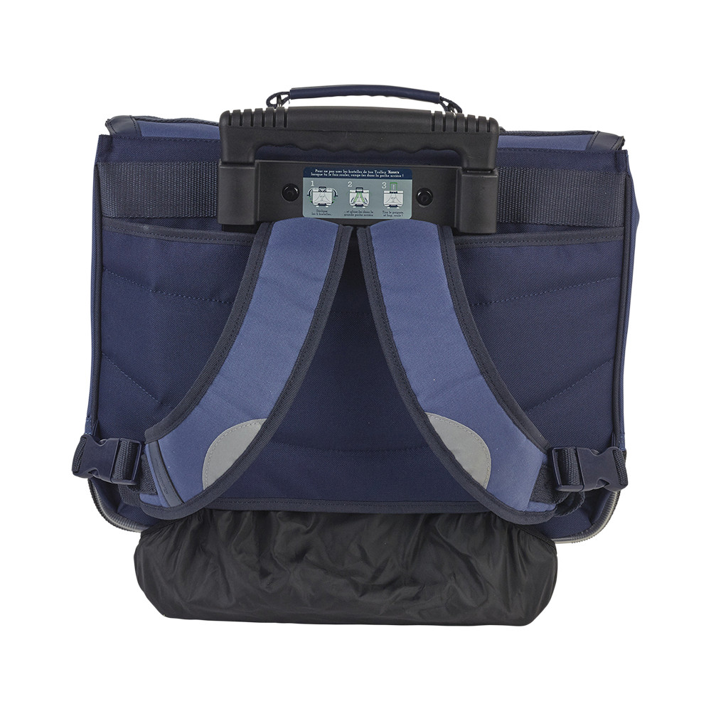 Cartable trolley Colin bleu