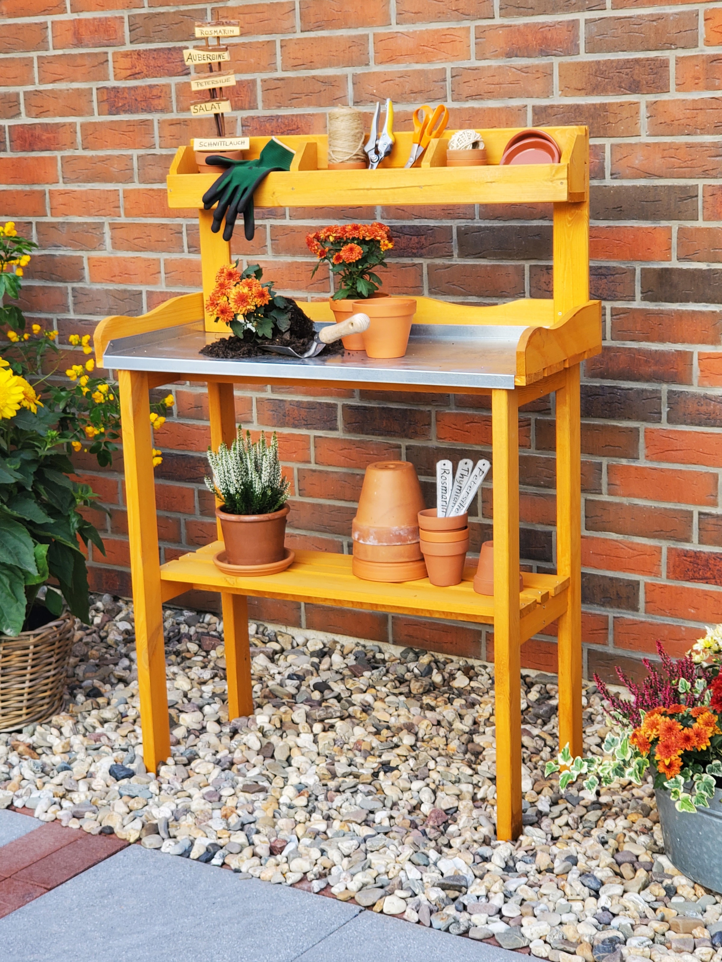 promadino Pflanztisch BxTxH: 84x38x130 cm