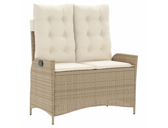 LES TENDANCES - Salon extérieur Salon de jardin-beige-2 places-90x55-450387