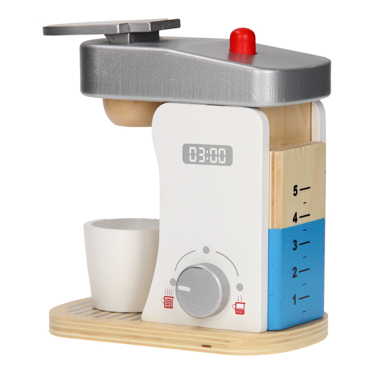 Jouéco Houten Koffiezetapparaat met Accessoires