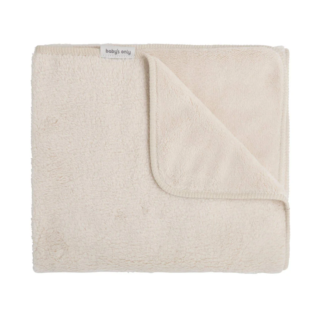 baby ledikantdeken Cozy 100x135 cm warm linen