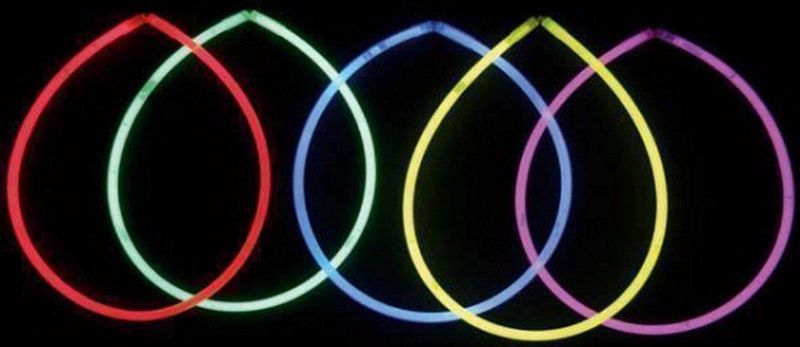 Glow Sticks - Halsketting - Lime Groen - Kunststof