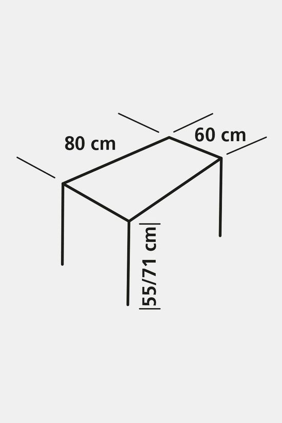 Eurotrail Eurotrail Rochefort M 080X60 Campingtafel