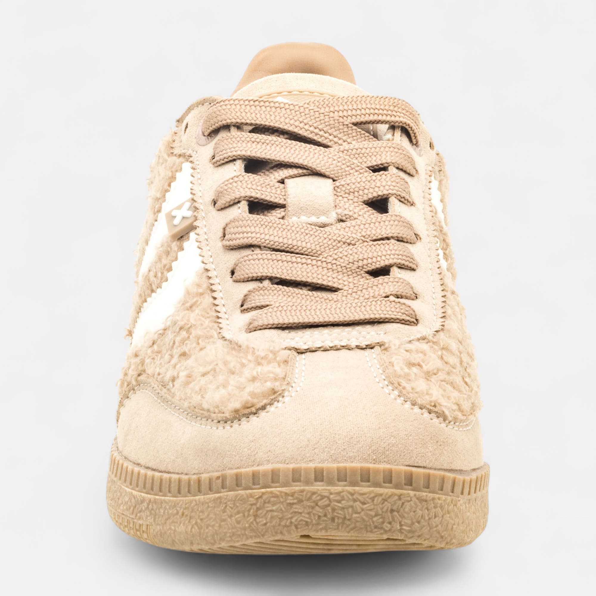 Baskets basses Femme beige