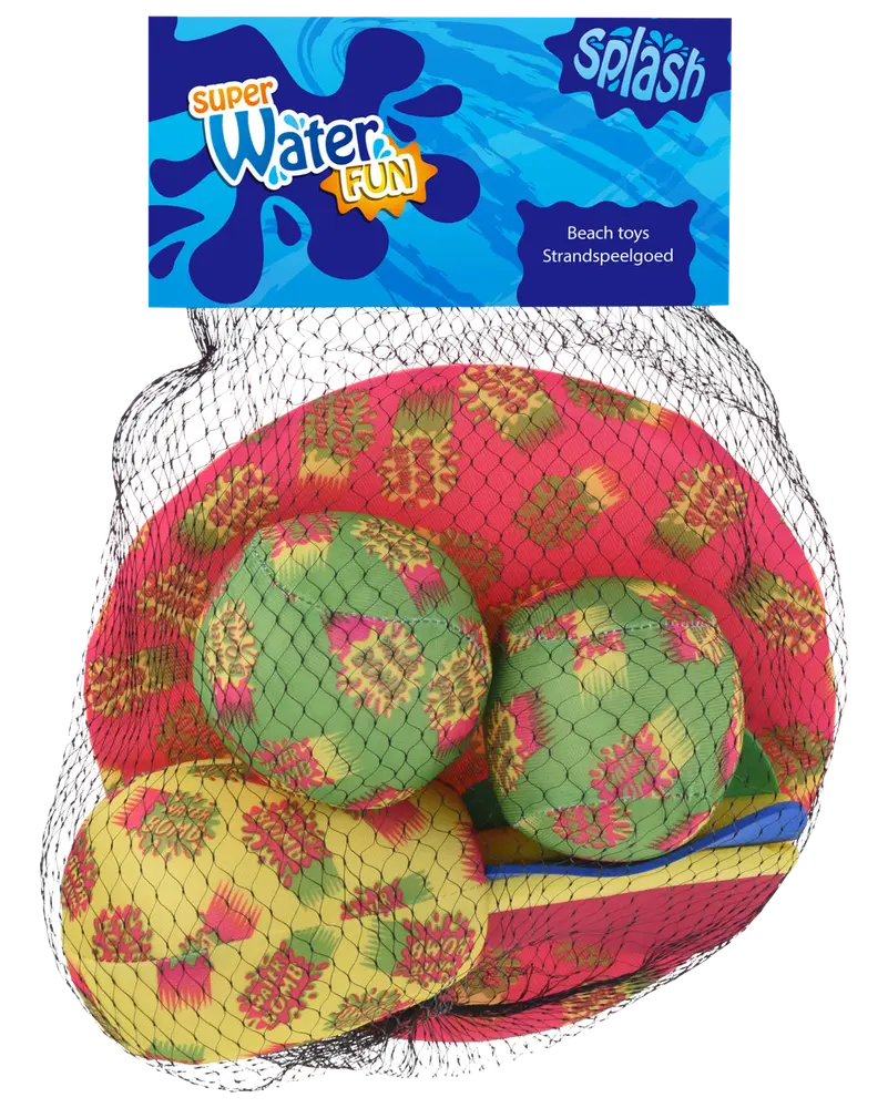 Vandlegetøj 4 dele - assorterede farver