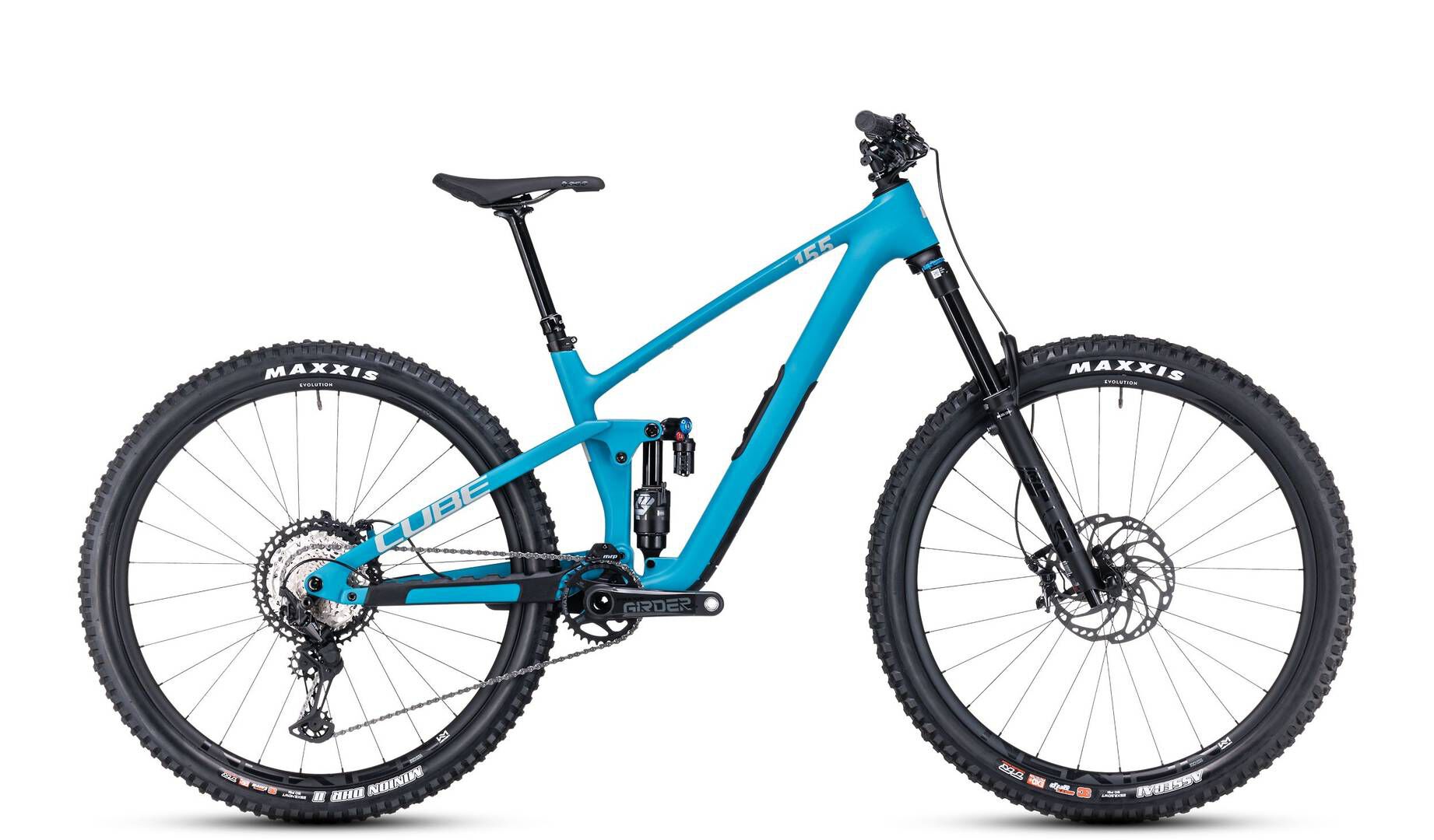 Cube| Mountainbike Fully STEREO ONE55 C:62 SLX 29, Carbon-Diamantrahmen, 29