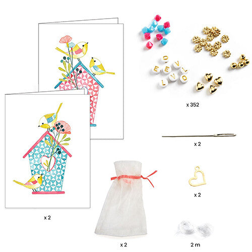 Djeco armbandjes maken me & you - letter threading
