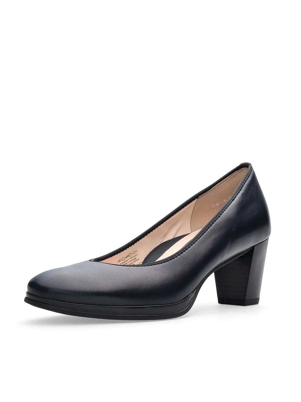Plateaupumps Orly blau