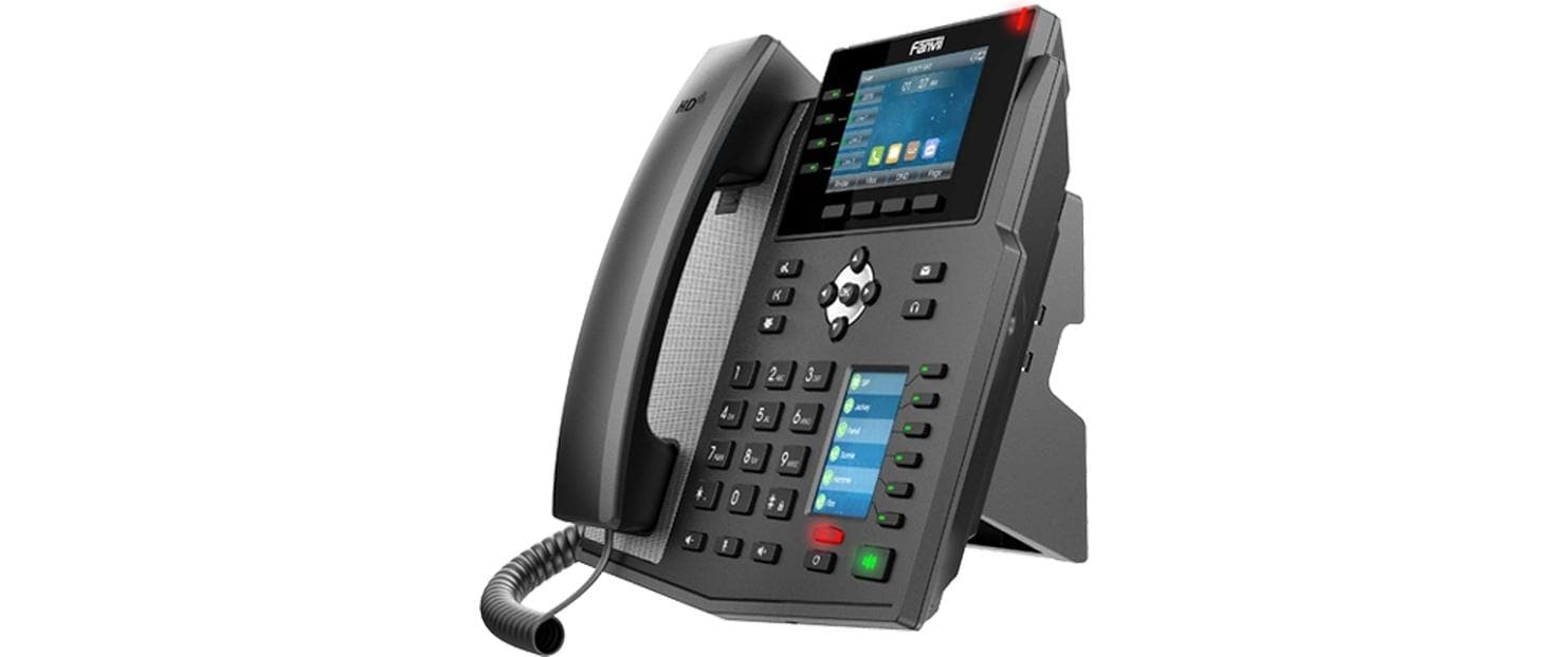 Tischtelefon X5U V2 Schwarz<br>X5U High-End-IP-Telefon