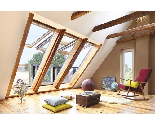 VELUX Cabrio GDL PK19 3066 ENERGY PLUS 94x252 cm