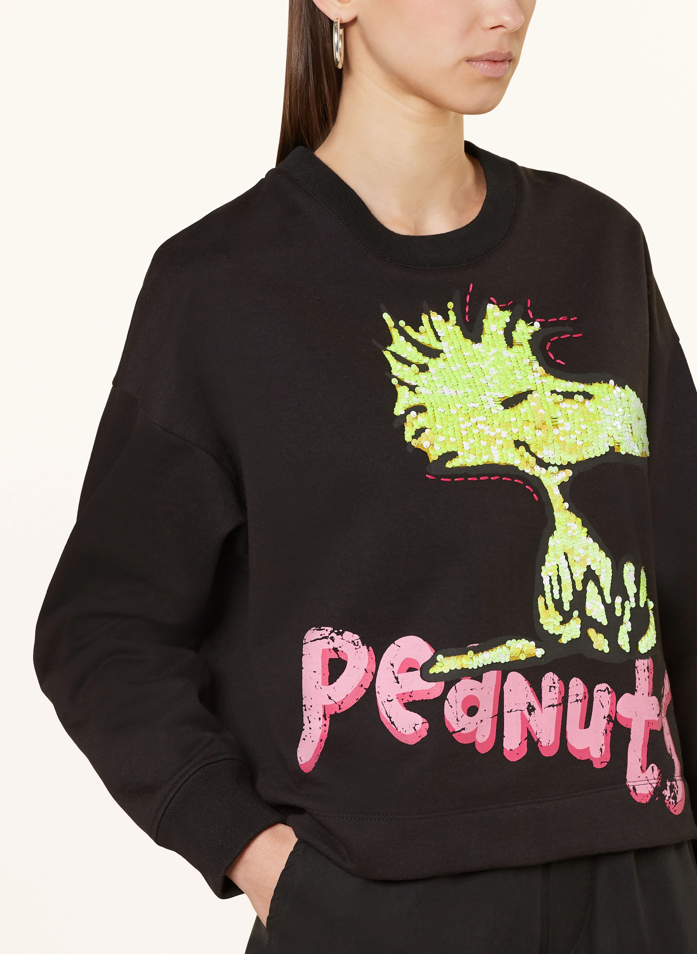 FrogBox Sweatshirt mit Pailletten
