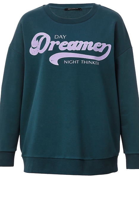Sweatshirt, Schriftzug, Rundhals, Langarm