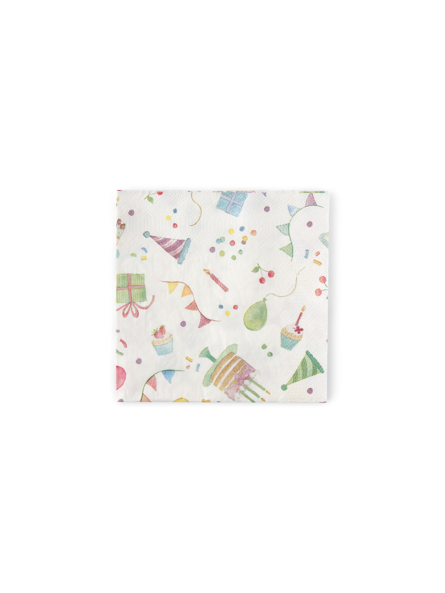 Servietter 25 x 25 cm | Papir. 25 x 25 cm. 20 stk. | White