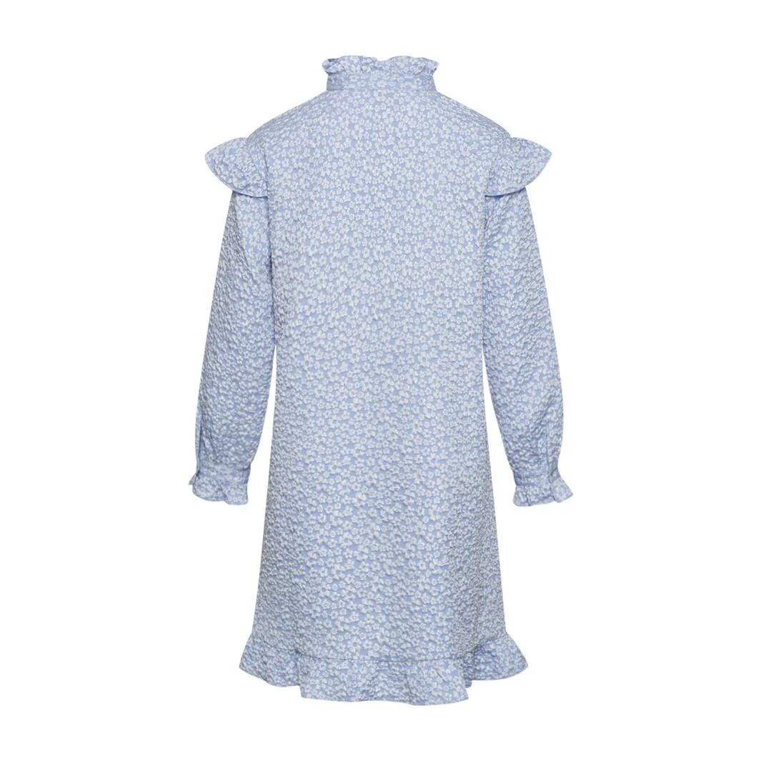 Noella Reno Ruby Ruffle Dress light blue