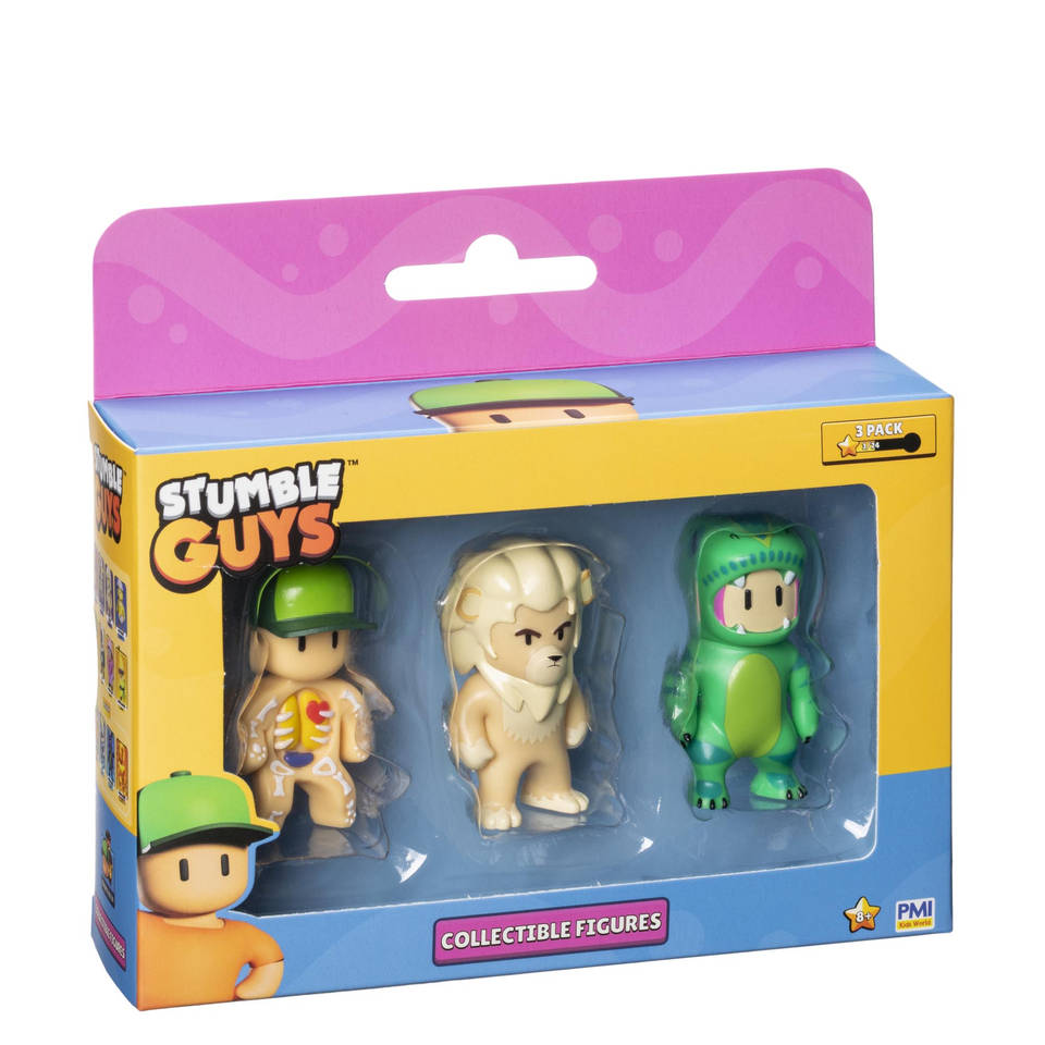 Stumble Guys figurenset 3-pack