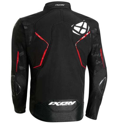 Blouson Ixon CELL - BLACK WHITE RED - Noir / Rouge