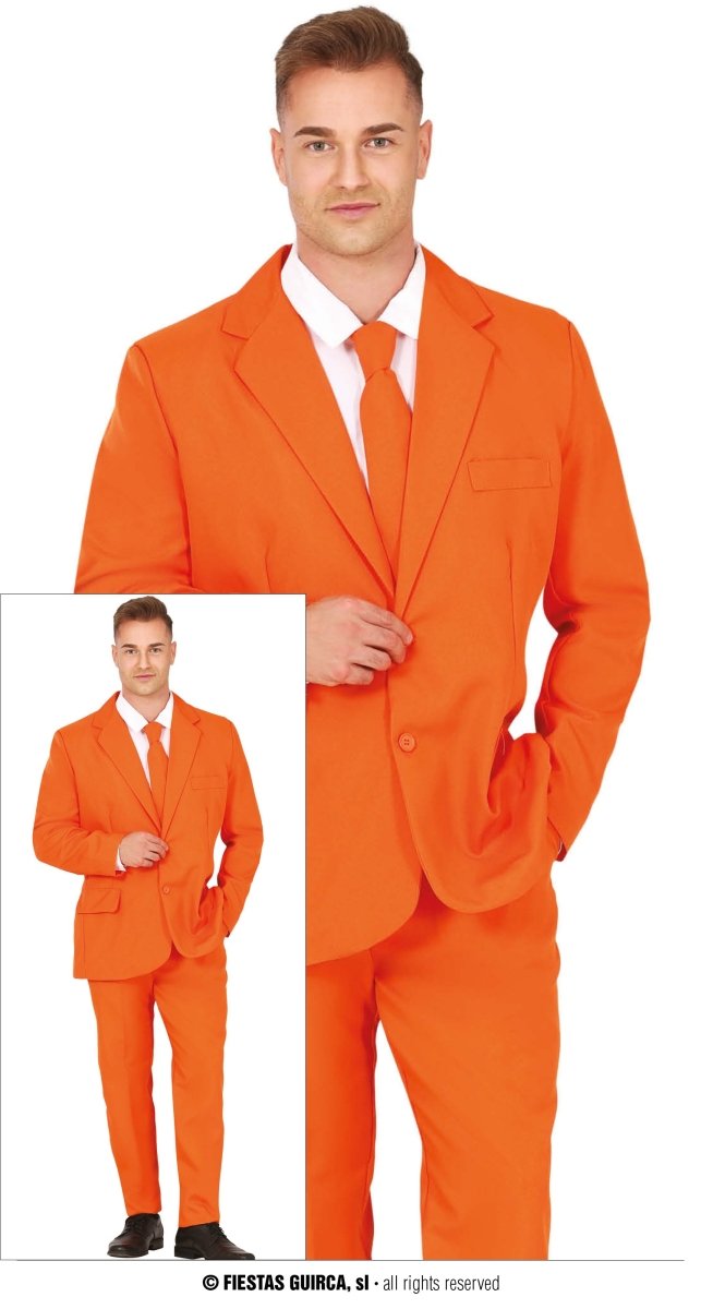 Oranje Kostuum Heren