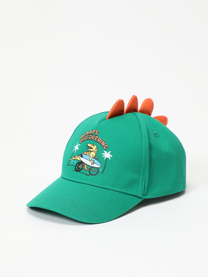 Boné de Dinossauro - Verde