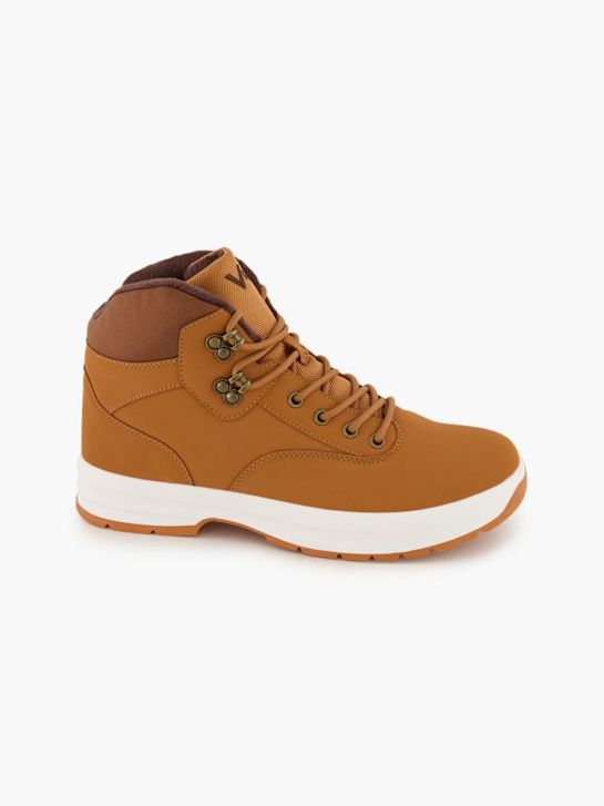 Vty Schnür-Stiefelette Braun