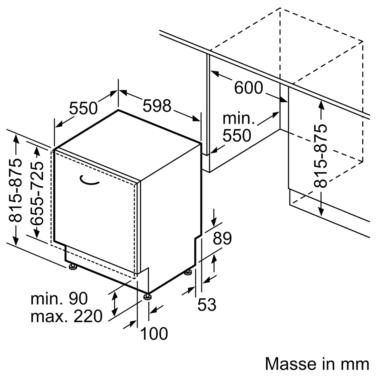 Bosch Geschirrspüler 60cm SMV6ZCX10E