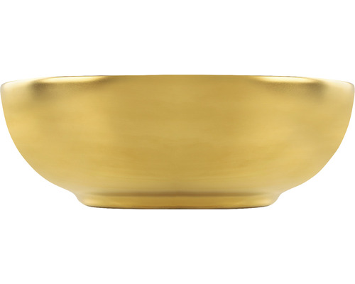 Verschil opzetwastafel 40 x 40 cm goud mat 38.010.50
