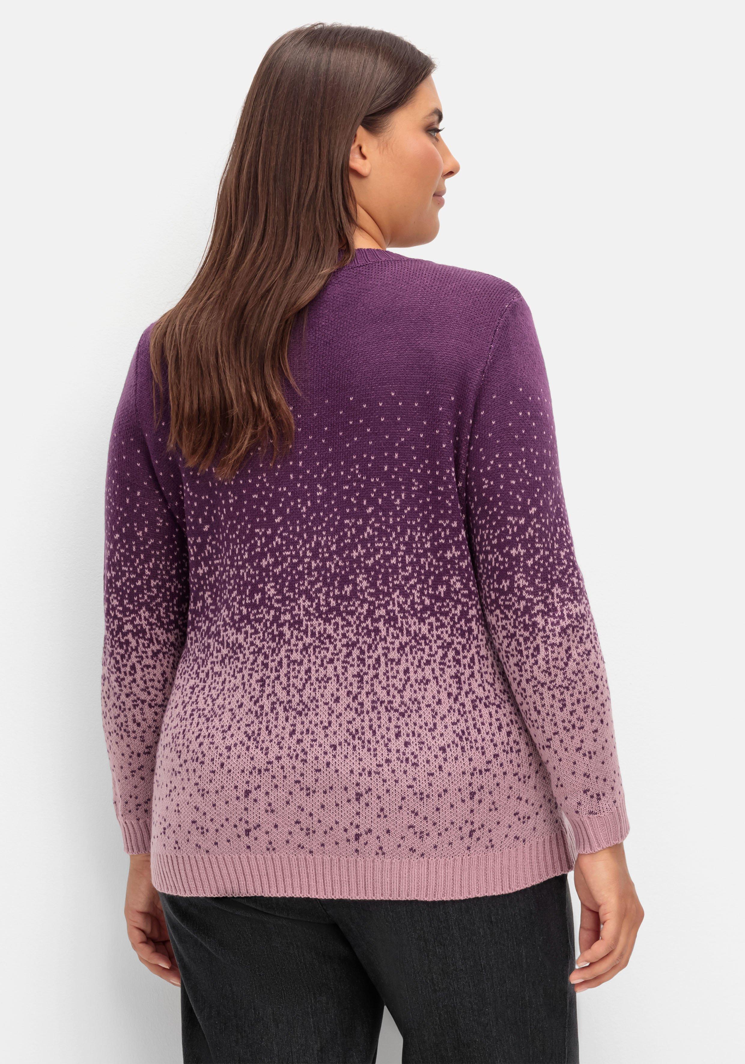 Pullover im Jacquardstrick, mit Farbverlauf