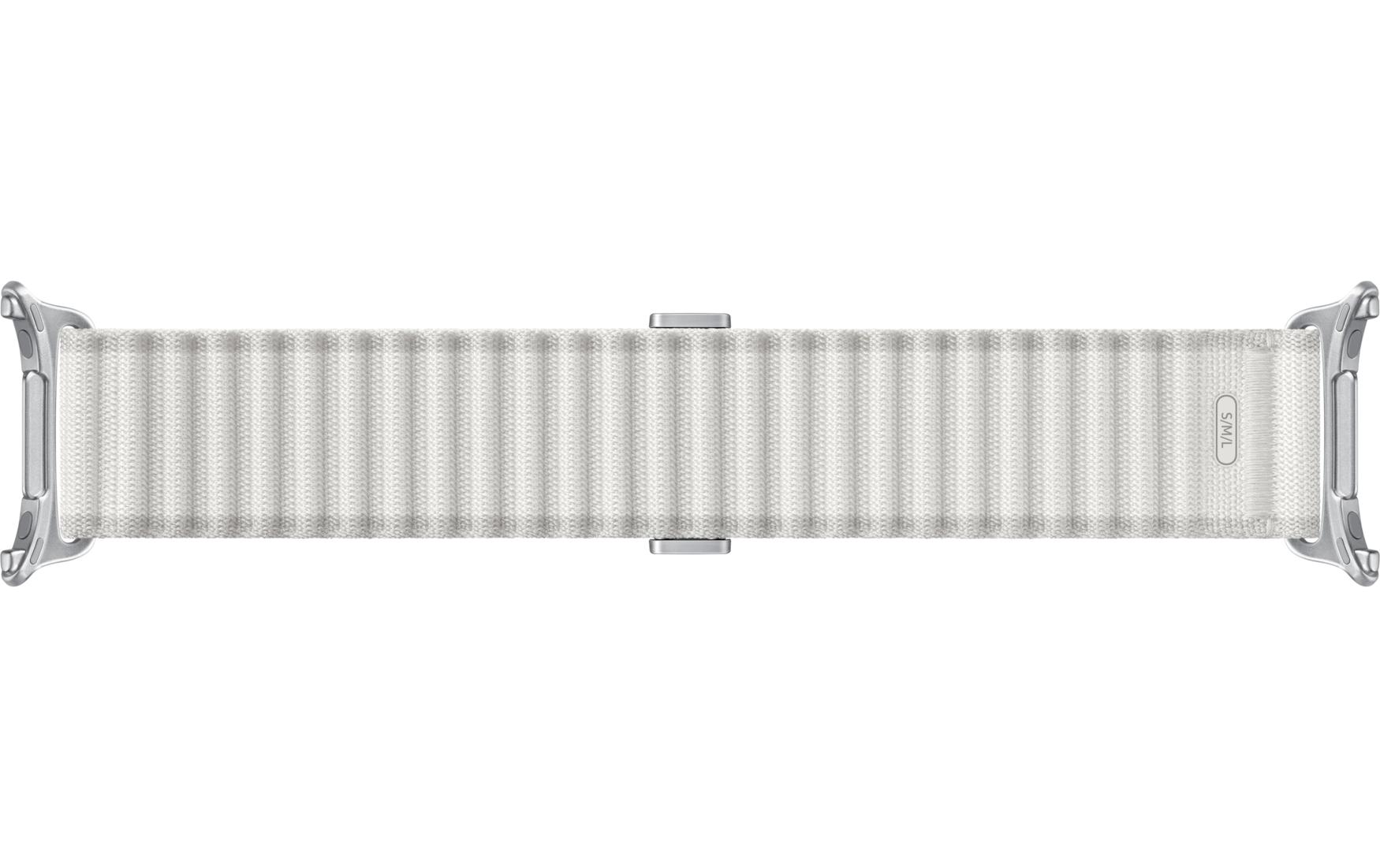Armband Trail Band Galaxy Watch Ultra White SandWeiches Stoffarmband für die Samsung Galaxy Watch Ultra