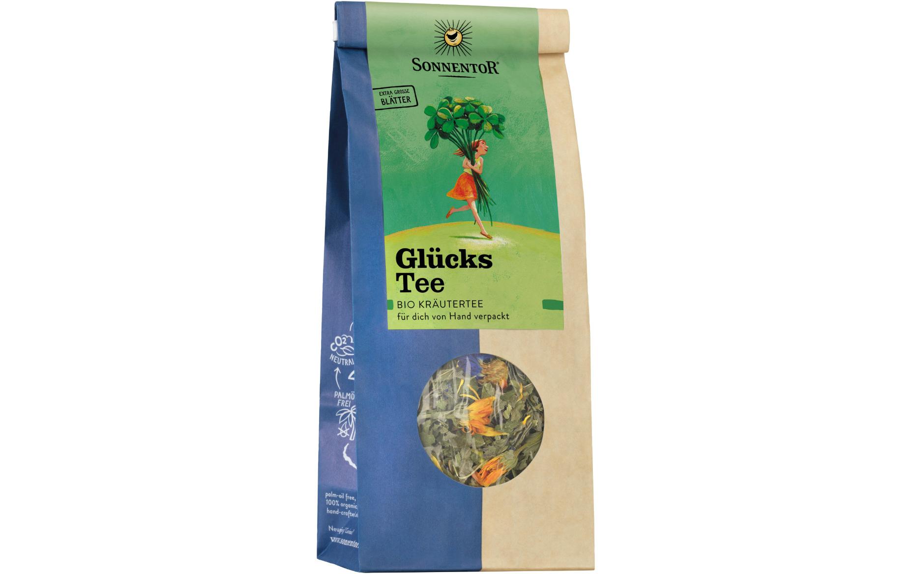 Teeblätter Bio Glückstee 50 gBiozertifizierter Tee