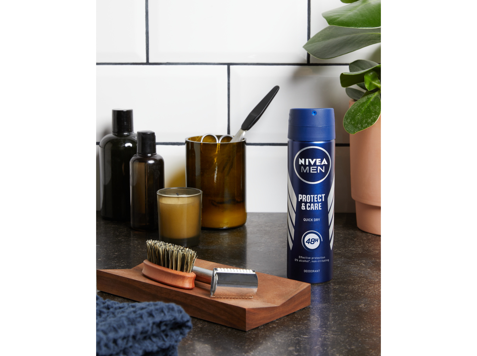 Desodorizante Spray Protect & Care NIVEA MEN 150 ml