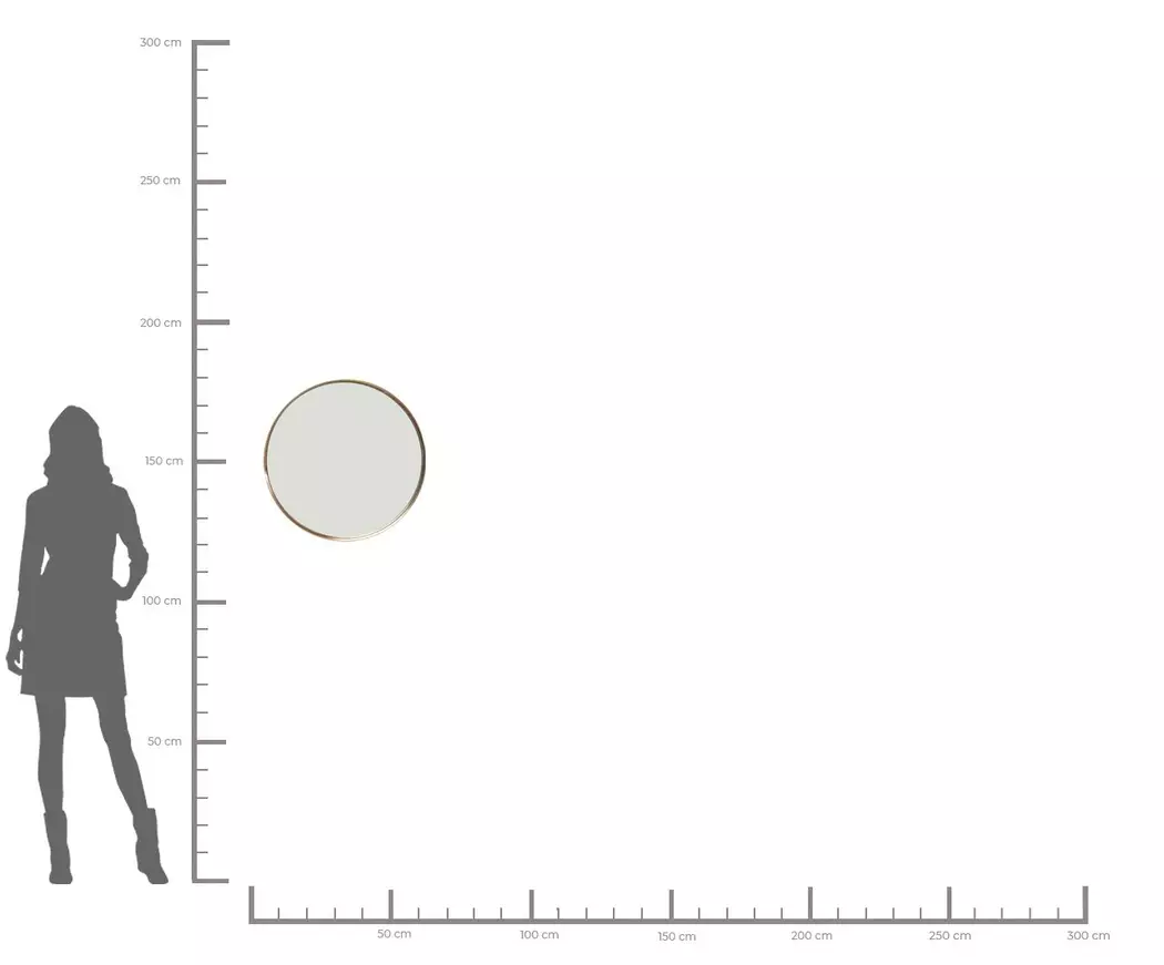 Wandspiegel Curve