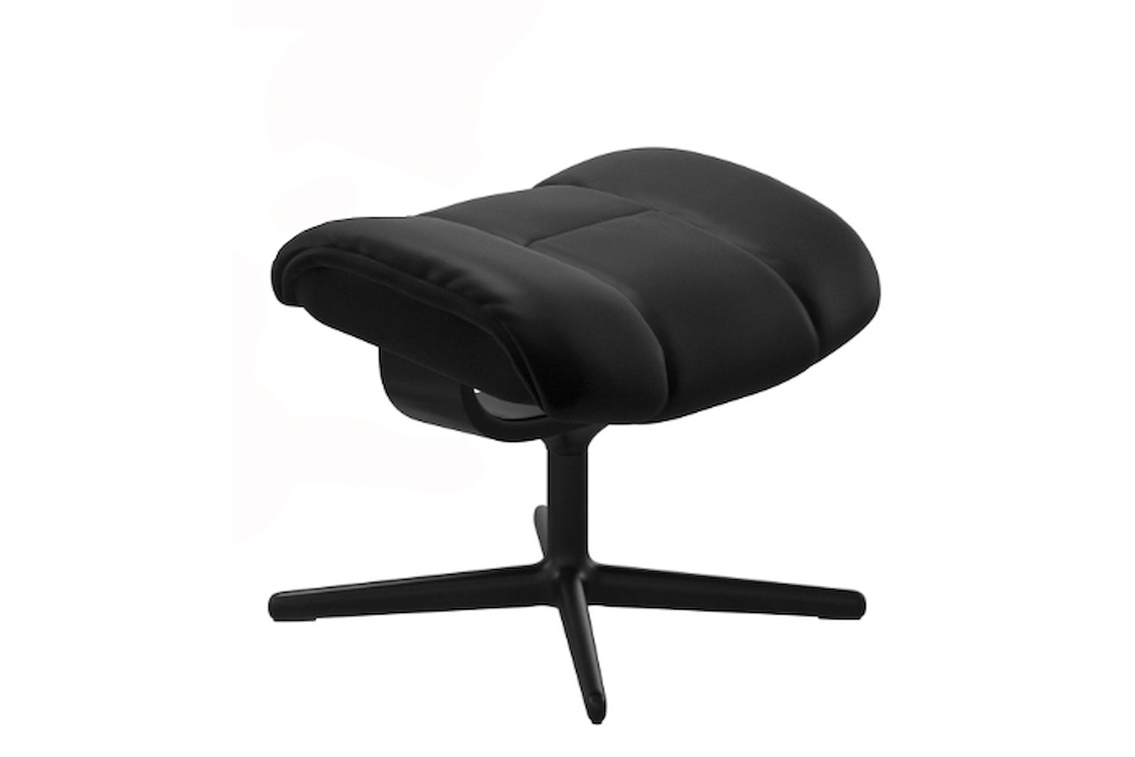 Ruby krakk Hud Batick sort - Cross matt sort - sortbeiset