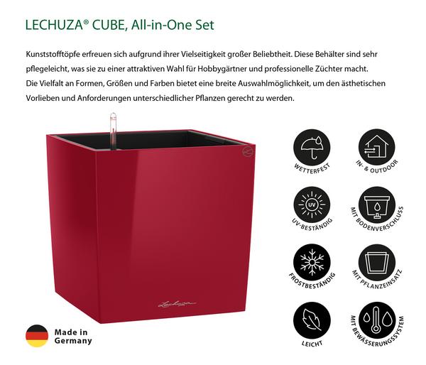 LECHUZA® CUBE, All-in-One Set